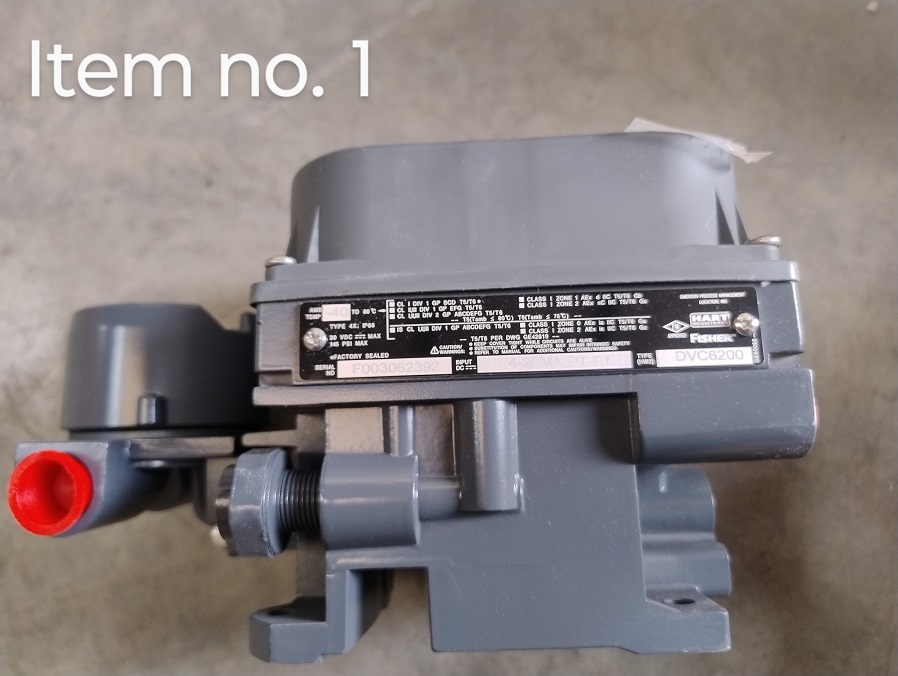 Fisher Ventilstellungsregler DVC6200 HC doppeltwirkend mit Rückmeldesender
